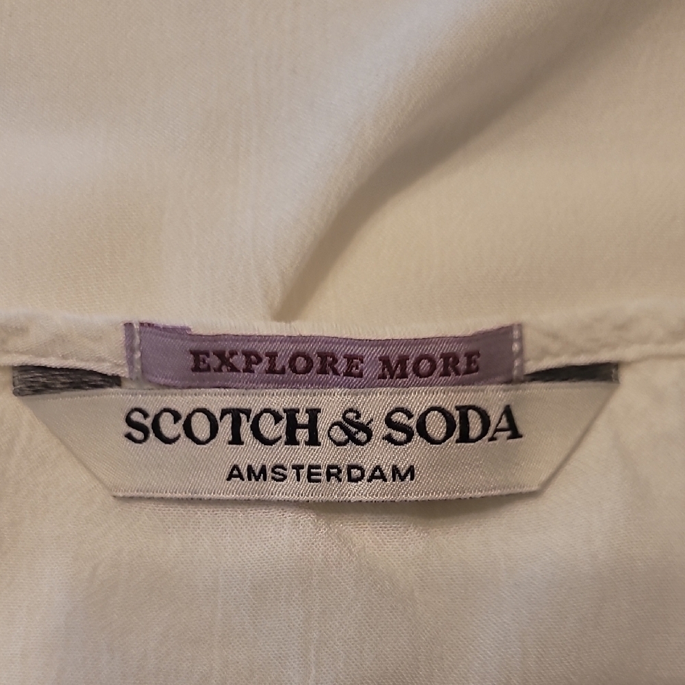 Scotch & Soda White Mini Dress - Picture 2 of 6